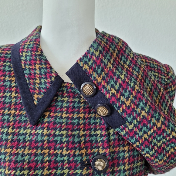 EUC Kasper Women's Multicolor Blazer, Sz 12P - Picture 5 of 10